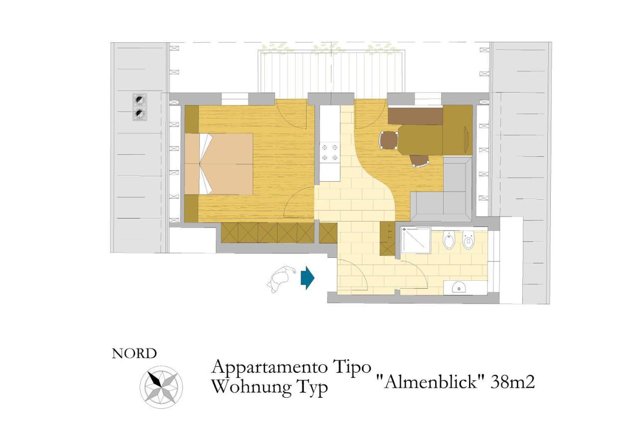 Feldererhof Apt Almenblick Santa Maddalena in Casies Εξωτερικό φωτογραφία